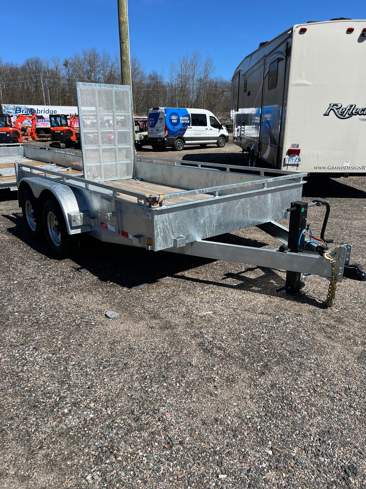 2026 Utility Trailer (UT714-12K), 7 x 14, GVWR 9,900lbs, #64718