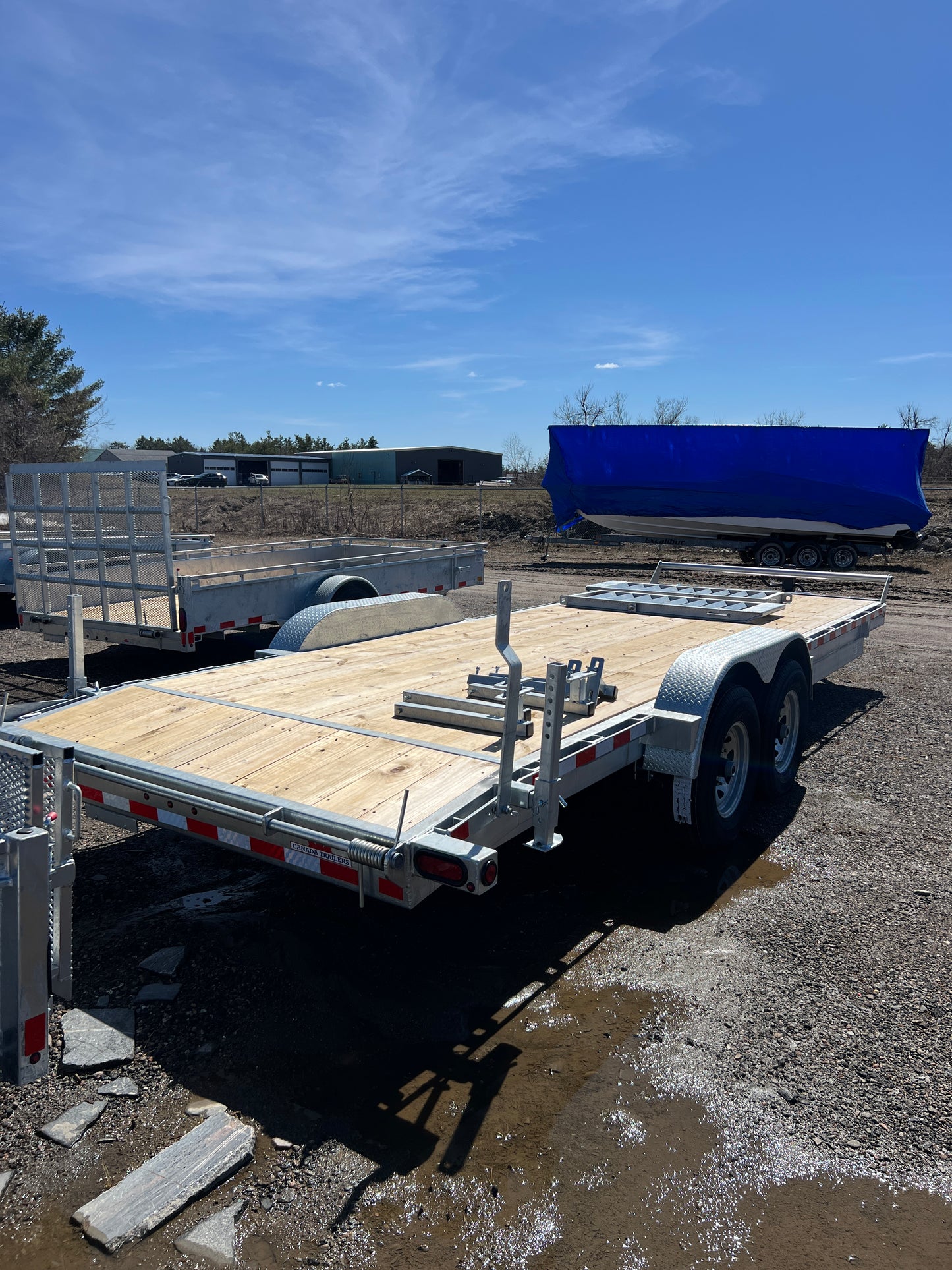 2026 Cargo Equipment Trailer (CE722-14K), 7 x 22, GVWR: 14, 000lbs, #65906