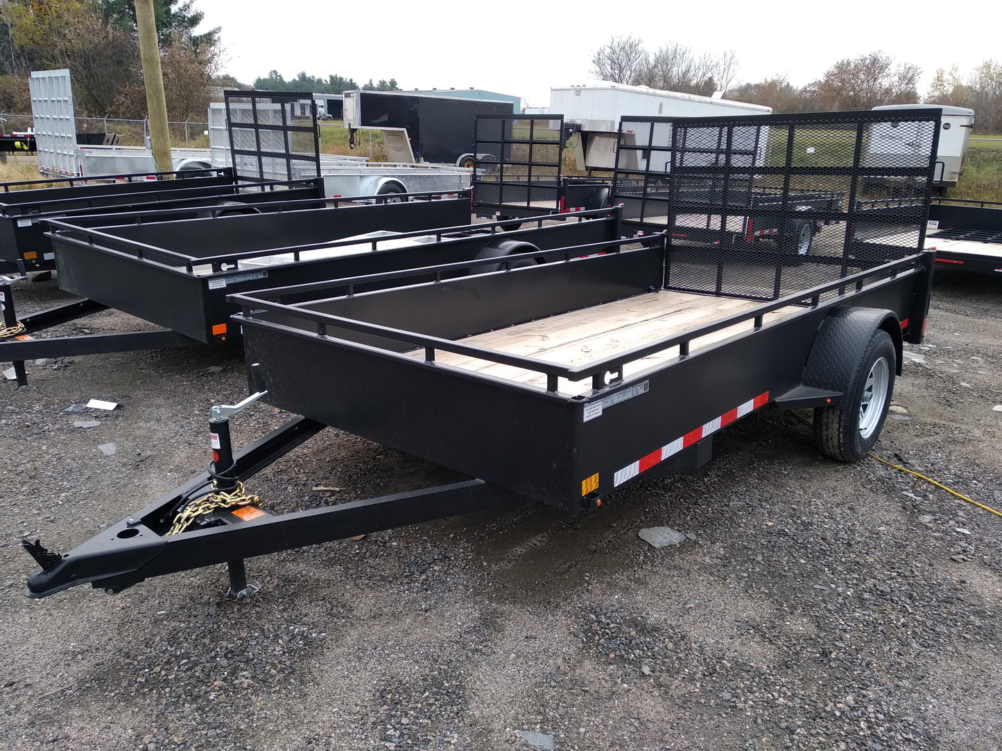 2025 Canada Trailers UT612-3K Utility Trailer 6x12 ft 2,990 lbs GVWR #61245