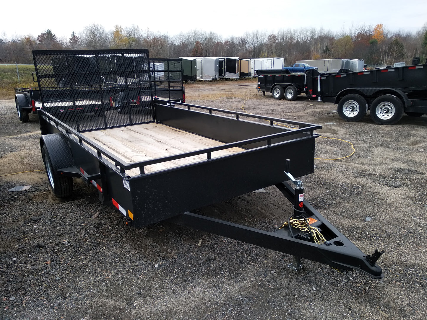 2025 Canada Trailers UT612-3K Utility Trailer 6x12 ft 2,990 lbs GVWR #61245