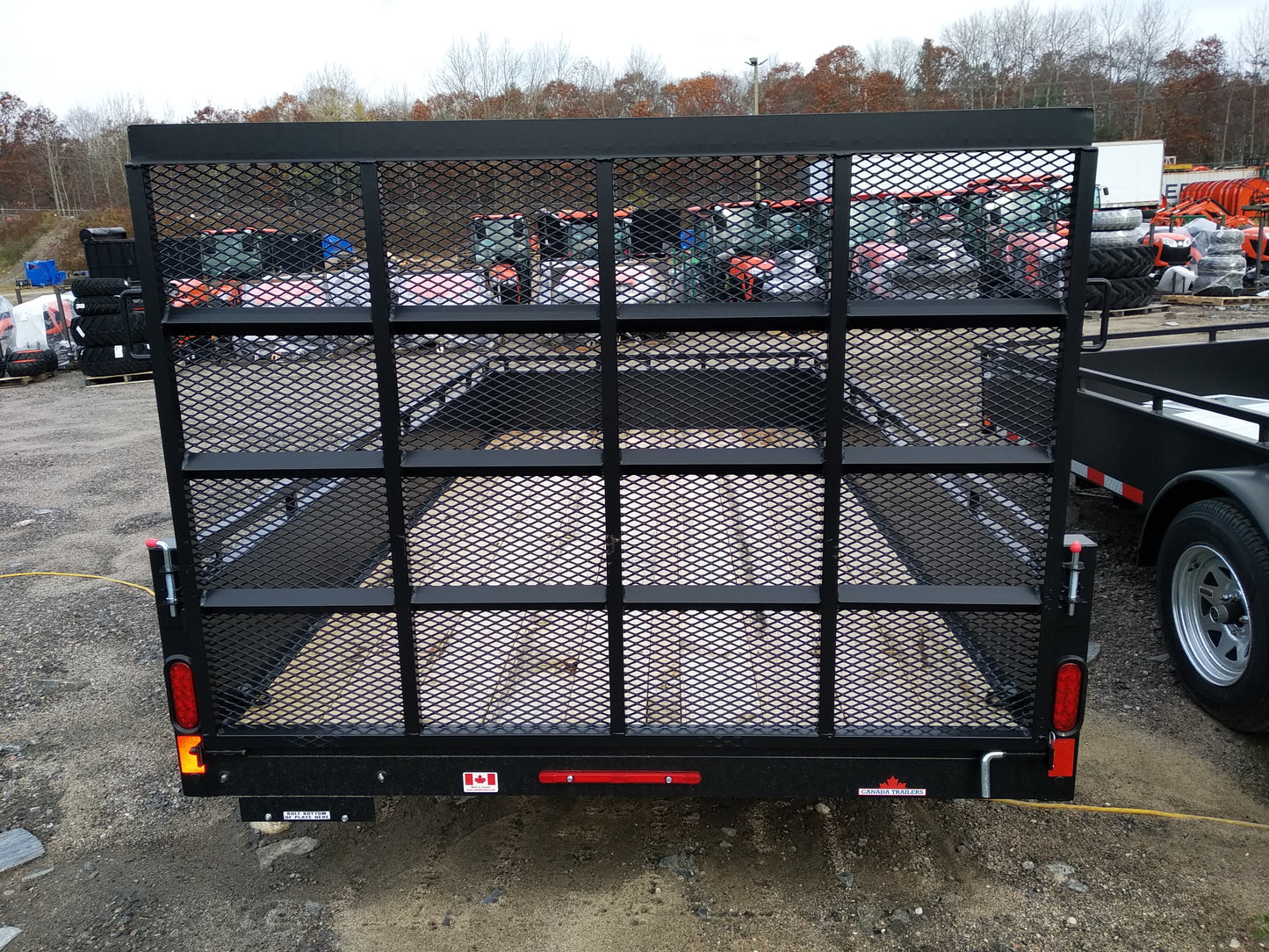 2025 Canada Trailers UT612-3K Utility Trailer 6x12 ft 2,990 lbs GVWR #61245