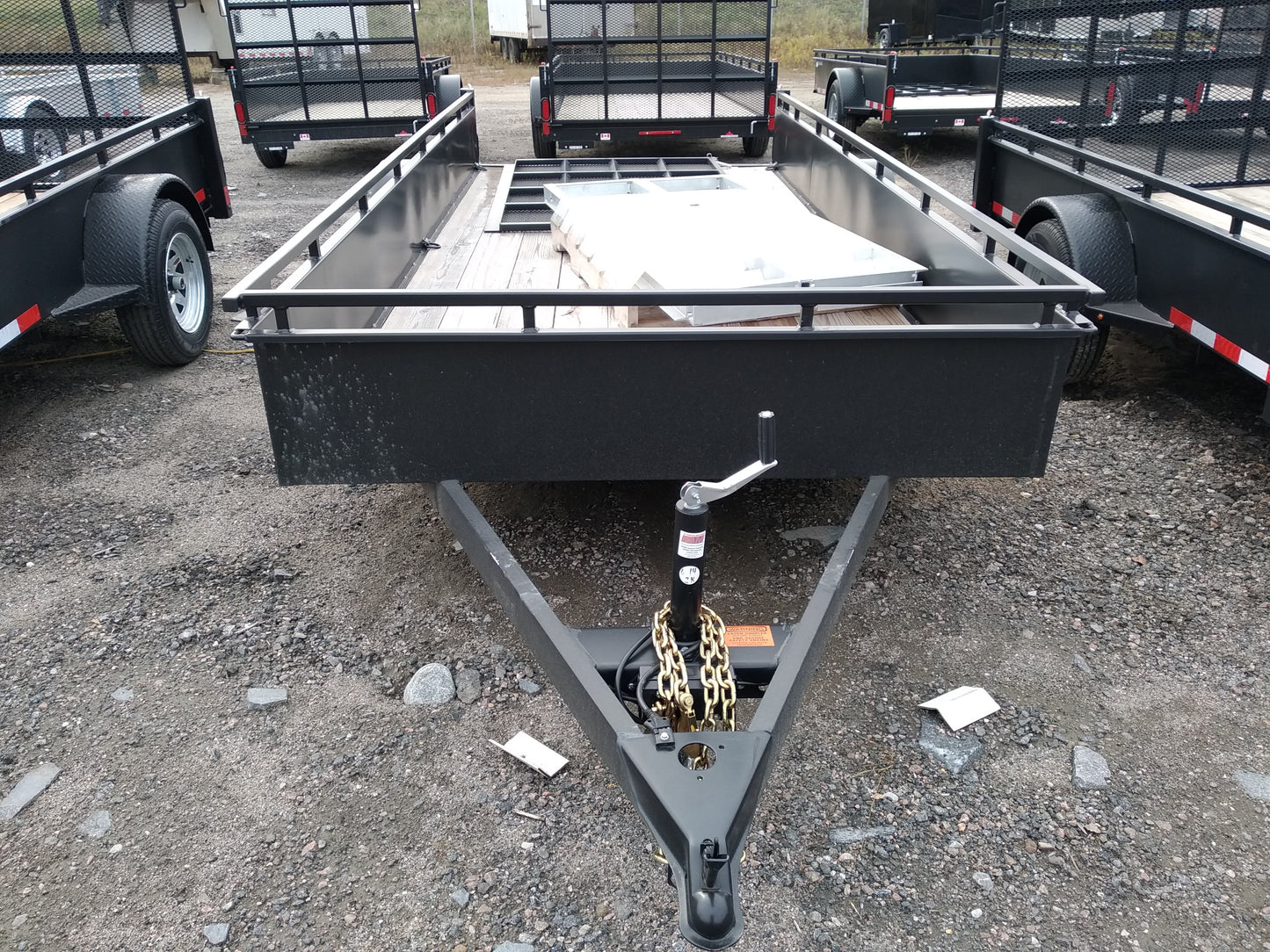 2025 Canada Trailers UT614-3K Utility Trailer 6x14 ft 2,990 lbs GVWR #61239