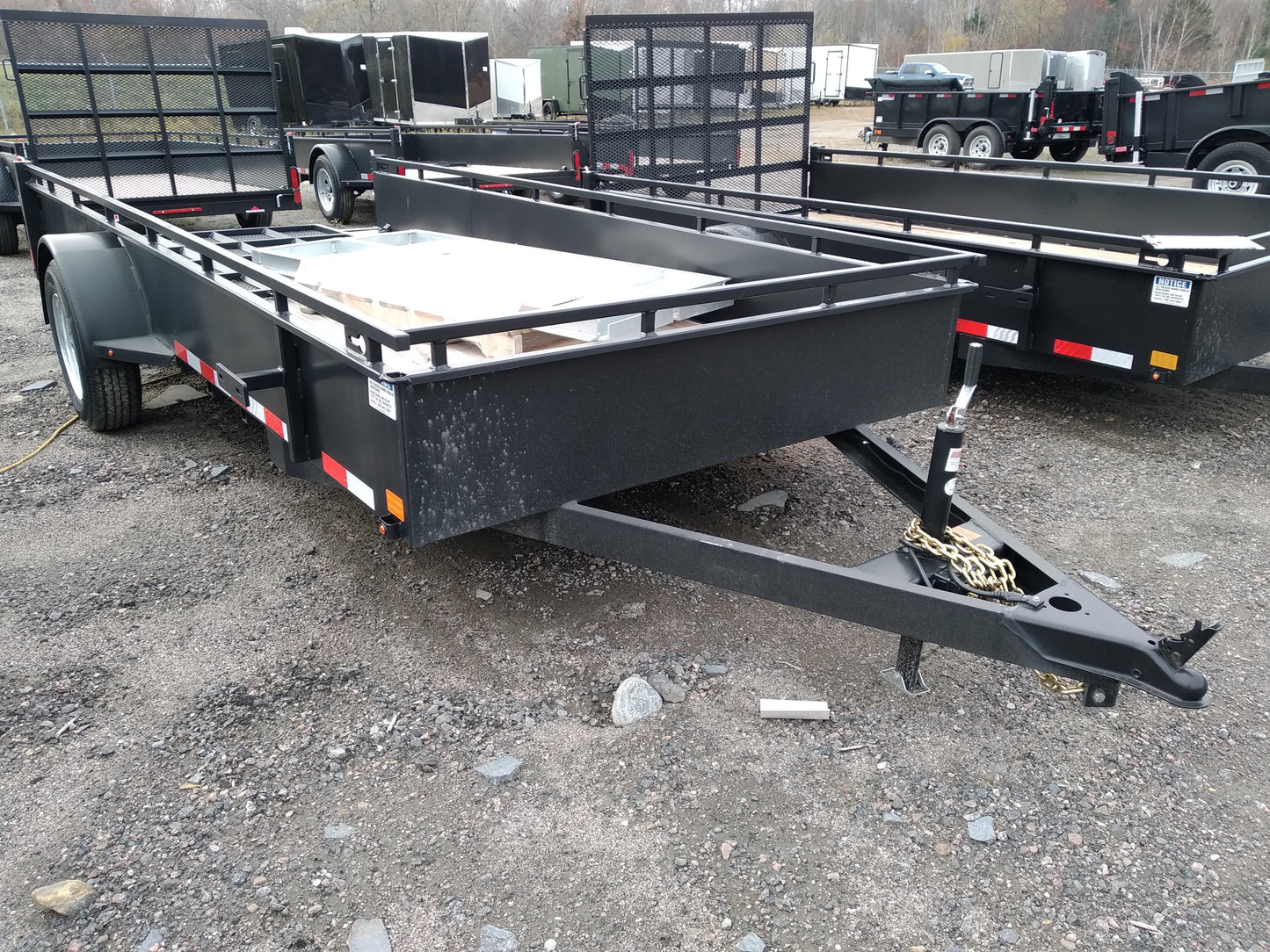 2025 Canada Trailers UT614-3K Utility Trailer 6x14 ft 2,990 lbs GVWR #61239