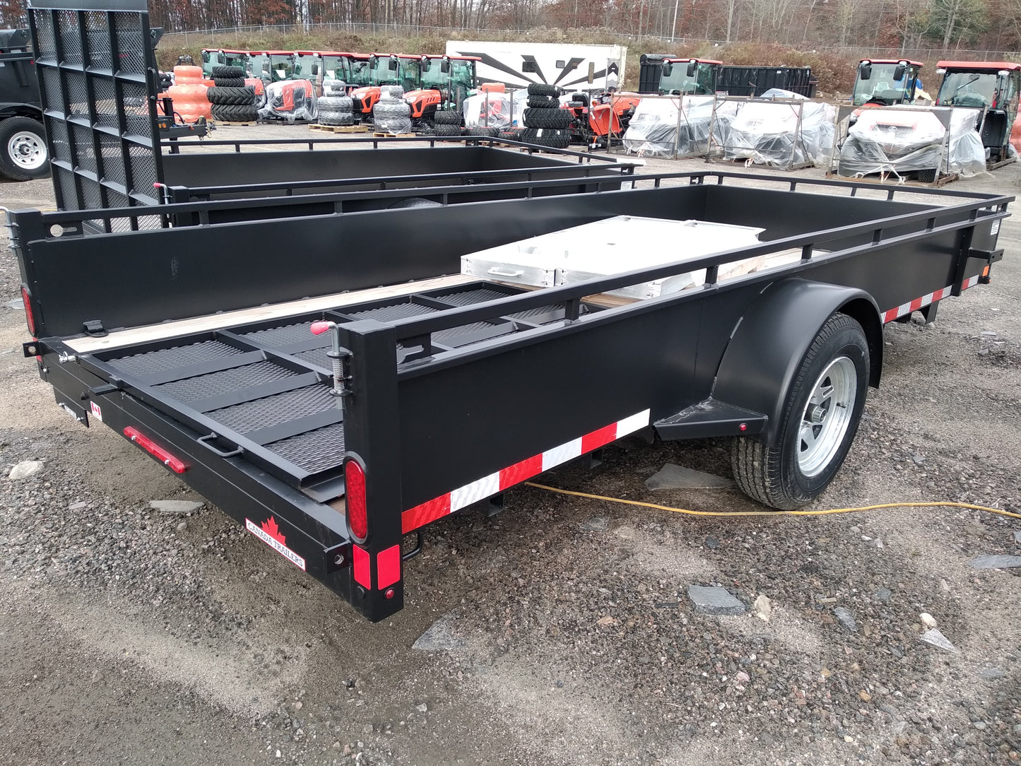 2025 Canada Trailers UT614-3K Utility Trailer 6x14 ft 2,990 lbs GVWR #61239