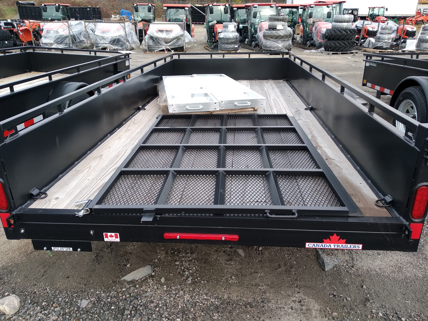 2025 Canada Trailers UT614-3K Utility Trailer 6x14 ft 2,990 lbs GVWR #61239