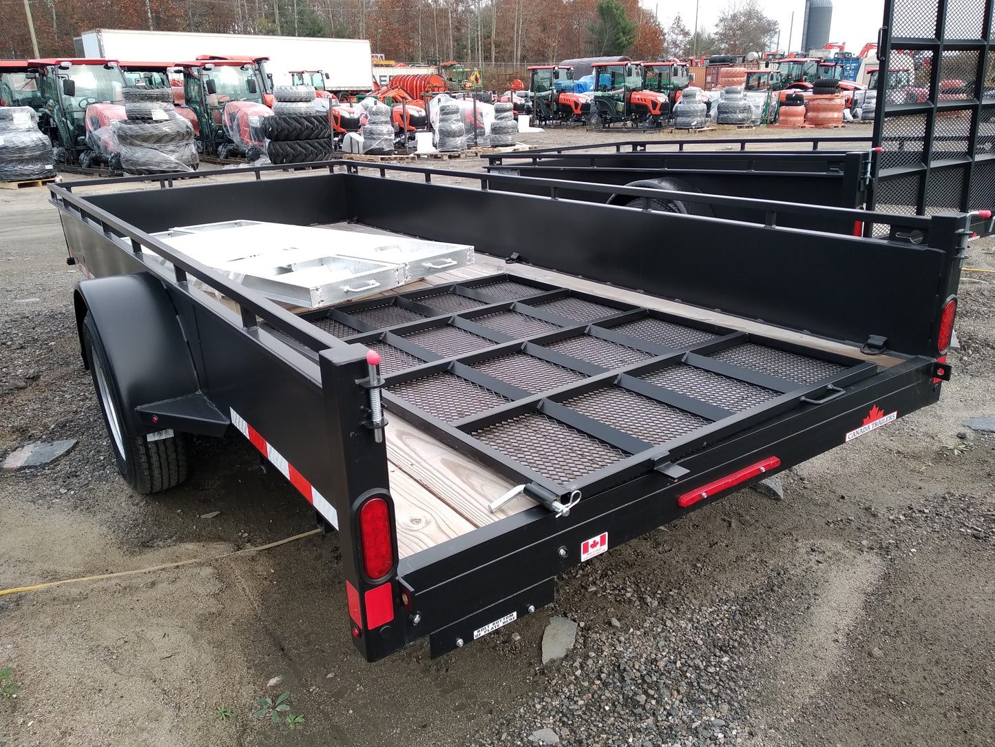 2025 Canada Trailers UT614-3K Utility Trailer 6x14 ft 2,990 lbs GVWR #61239