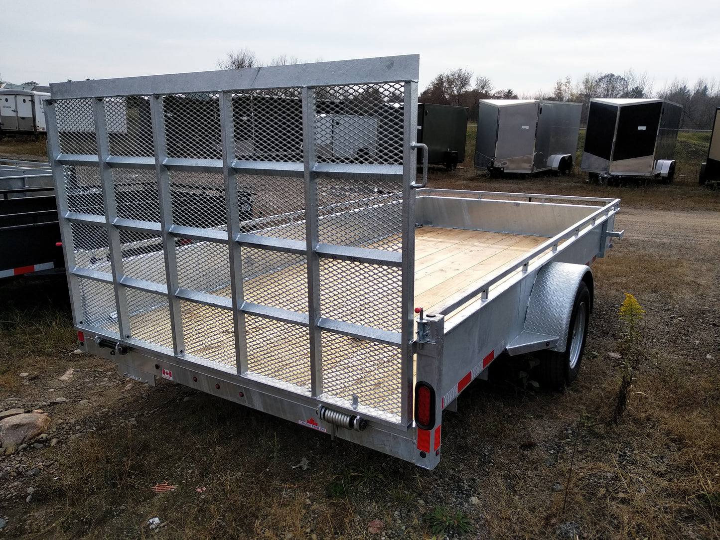 2025 CANADA TRAILERS UTILITY TRAILERS UT714-3.5K #61559
