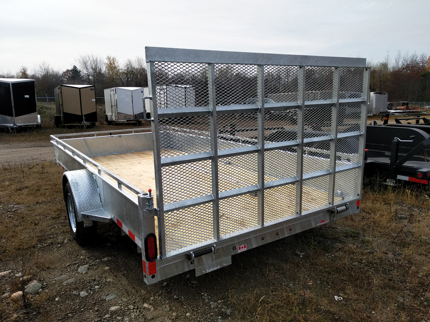 2025 CANADA TRAILERS UTILITY TRAILERS UT714-3.5K #61559