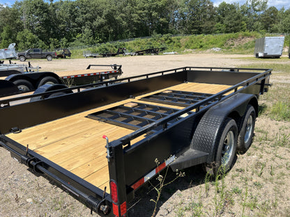 2026 Utility Trailer + full width ramp(UT716-10K), 7'x16', GVWR: 9,900lbs, #64995
