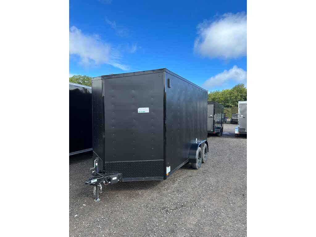 2022 US Cargo ULAFT714TA2 Steel Enclosed Trailer 7x14ft 7000lbs GVWR #85351