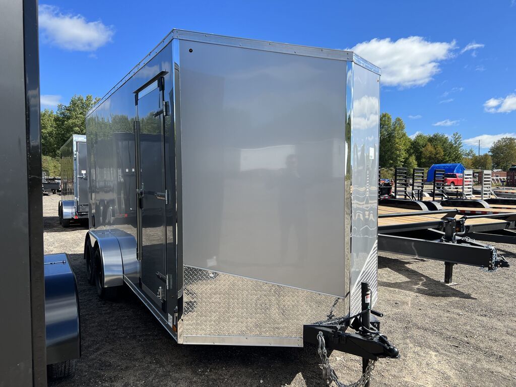 2023 US Cargo ULAFTX716TA2 MultiPurpose Enclosed Trailer 7x16ft 7000lbs GVWR #85377