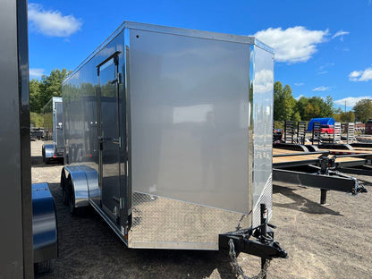 2023 US Cargo ULAFTX716TA2 MultiPurpose Enclosed Trailer 7x16ft 7000lbs GVWR #85377