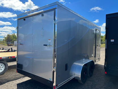 2023 US Cargo ULAFTX716TA2 MultiPurpose Enclosed Trailer 7x16ft 7000lbs GVWR #85377