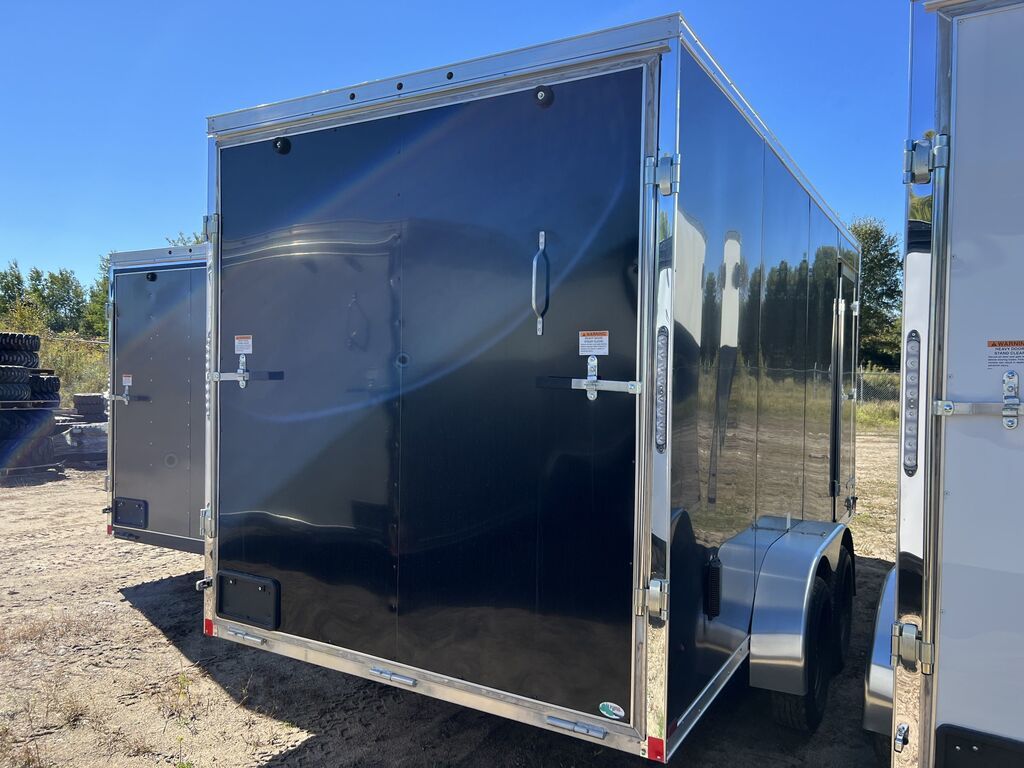 2023 Amera-Lite ALDR716TA2 Aluminum Enclosed Trailer 7x16ft 7000lbs GVWR #85434