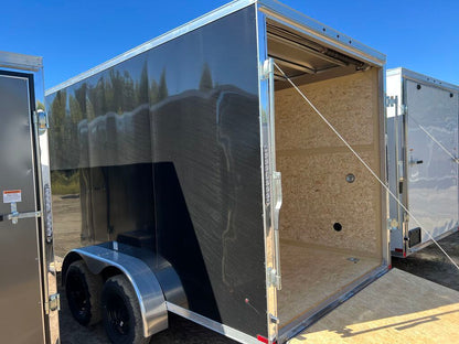 2023 Amera-Lite ALDR716TA2 Aluminum Enclosed Trailer 7x16ft 7000lbs GVWR #85434