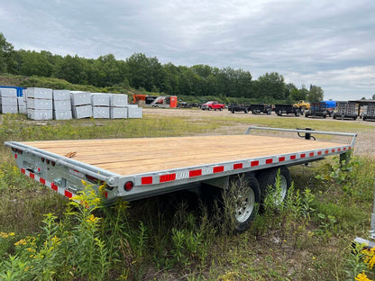 2022 CANADA TRAILERS SD18-10K Float Straight Deck Trailer 8.5x18ft 9900lbs GVWR #51854