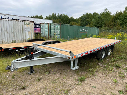 2022 CANADA TRAILERS SD18-10K Float Straight Deck Trailer 8.5x18ft 9900lbs GVWR #51854