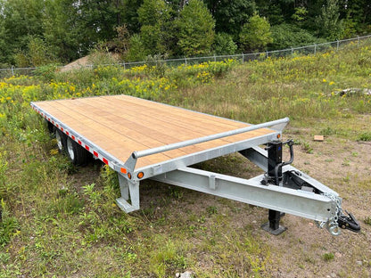 2022 CANADA TRAILERS SD18-10K Float Straight Deck Trailer 8.5x18ft 9900lbs GVWR #51854