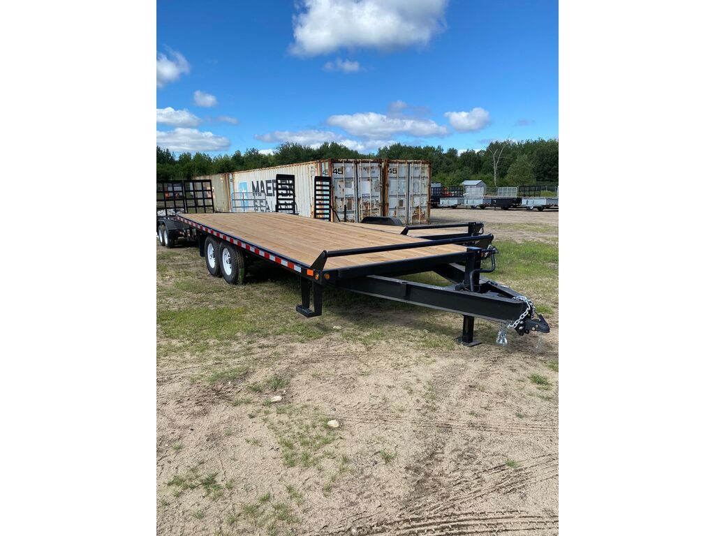 2022 CANADA TRAILERS SD20-14K Float Straight Deck Trailer 8.5x20ft 14000lbs GVWR #51856