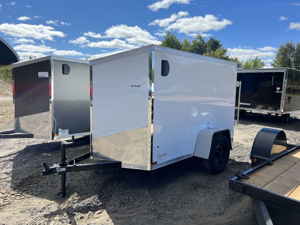 2023 US Cargo ULAFTX58SA Barn Door Enclosed Trailer 5x8ft 2990lbs GVWR #85420