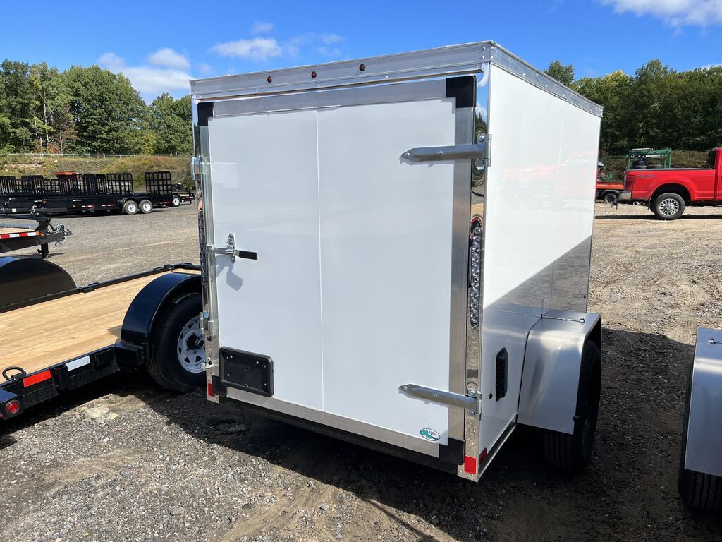 2023 US Cargo ULAFTX58SA Barn Door Enclosed Trailer 5x8ft 2990lbs GVWR #85420