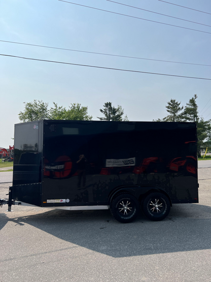 2024 Enclosed Aluminum Trailer, 7'x14', GVWR: 7,000lbs, #15749