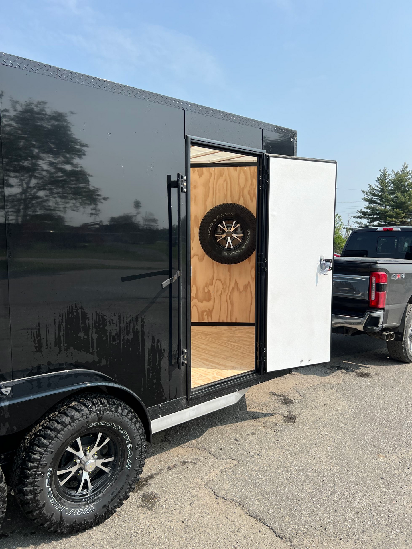 2024 Enclosed Aluminum Trailer, 7'x14', GVWR: 7,000lbs, #15749