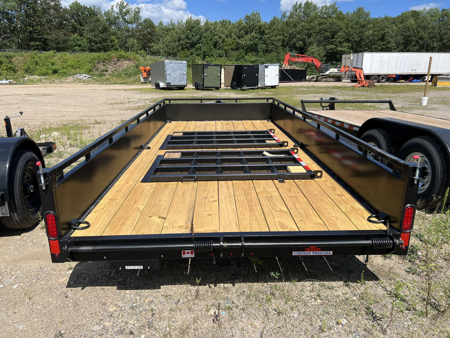 2026 Utility Trailer + full width ramp(UT716-10K), 7'x16', GVWR: 9,900lbs, #64995