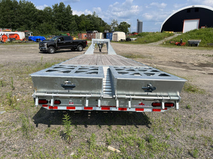 2024 Galvanized Gooseneck Float (GNFT30-24KD), 8' by 30', GVWR: 25,920lbs, #62217