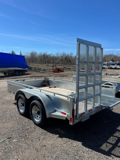 2026 Utility Trailer (UT714-12K), 7 x 14, GVWR 9,900lbs, #64718