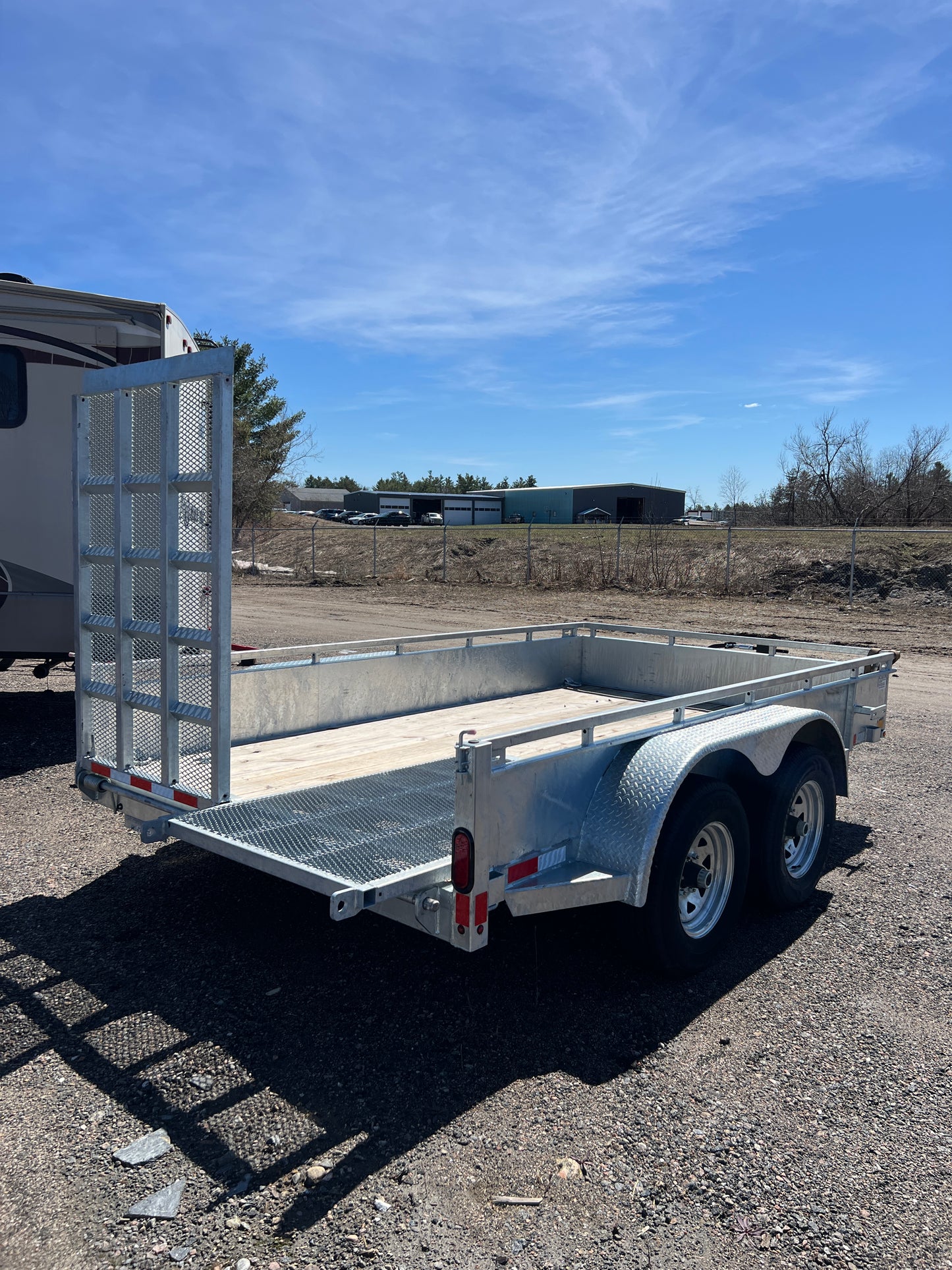 2026 Utility Trailer (UT714-12K), 7 x 14, GVWR 9,900lbs, #64718