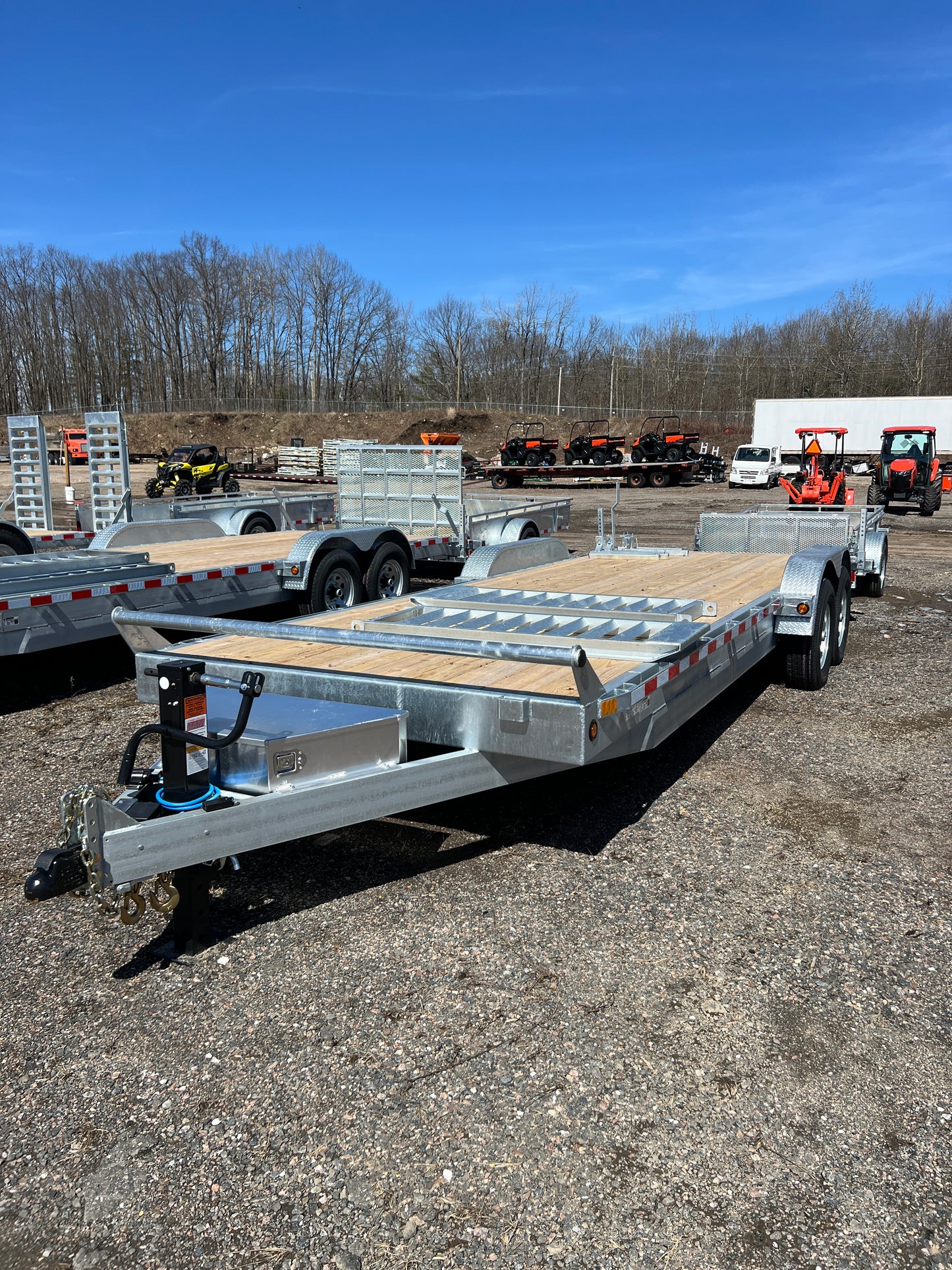 2026 Cargo Equipment Trailer (CE722-14K), 7 x 22, GVWR: 14, 000lbs, #65906