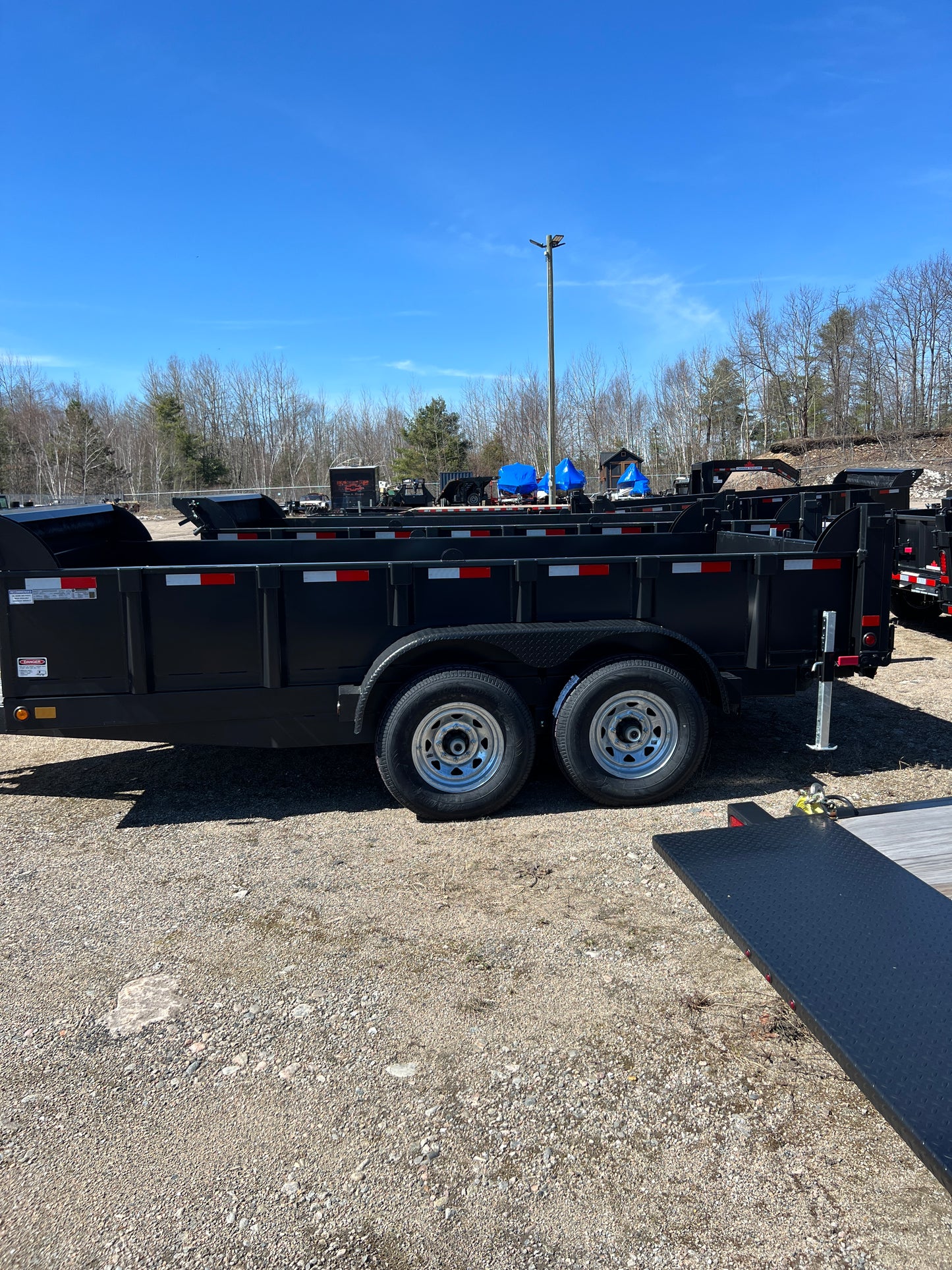 2026 Canada Trailers Dump Trailer (DT8314-14K), 83 x 14, GVWR: 15, 120lbs, #66385