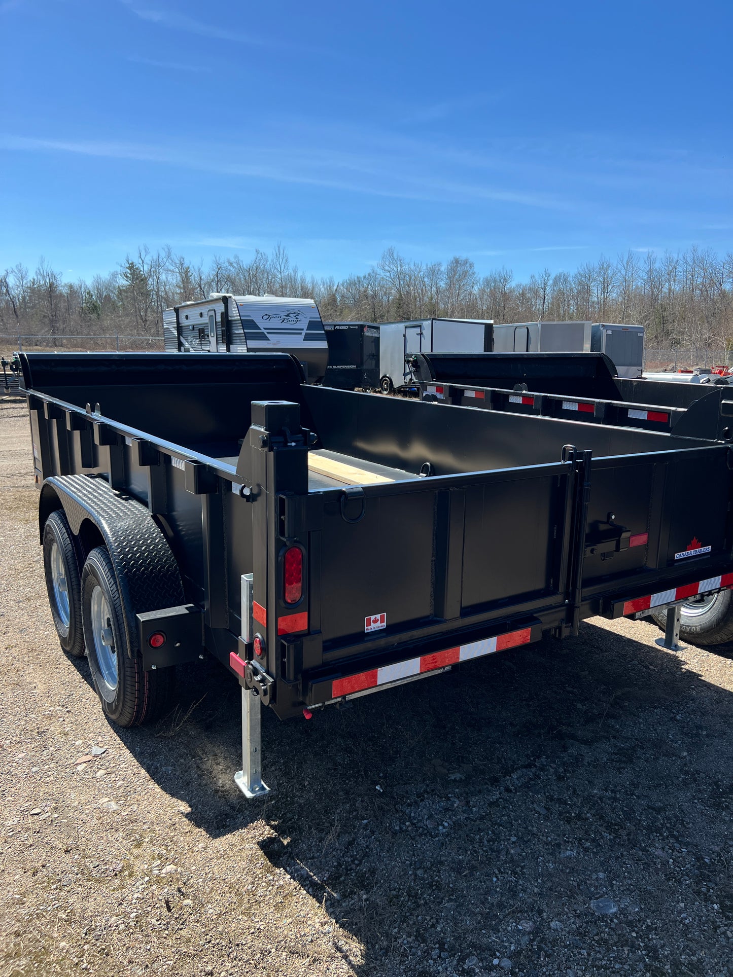 2026 Canada Trailers Dump Trailer (DT8314-14K), 83 x 14, GVWR: 15, 120lbs, #66385