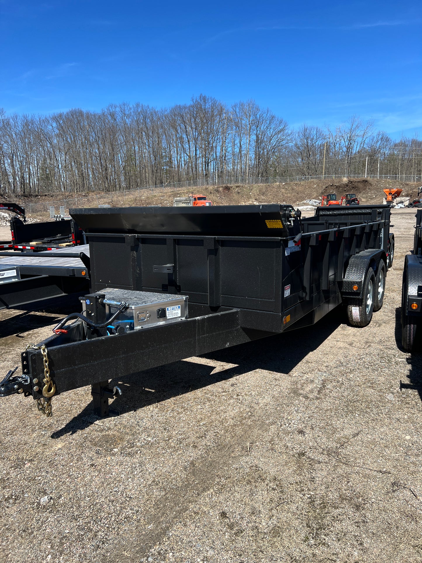 Dump Trailer, 83 by 16 ft, Canada Trailers