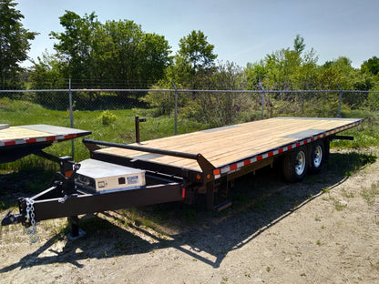 2023 CANADA TRAILERS ETL822-14K Electric Tilt Trailer 8x22ft 14000lbs GVWR #55753