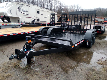 2023 CANADA TRAILERS SL714-14K Scissor Lift Trailer 7x14 ft 14000 lbs GVWR #57270