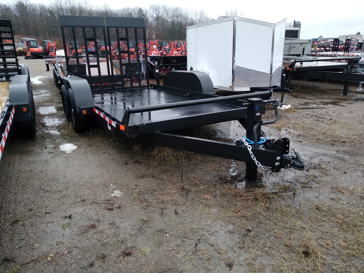 2023 CANADA TRAILERS SL714-14K Scissor Lift Trailer 7x14 ft 14000 lbs GVWR #57270