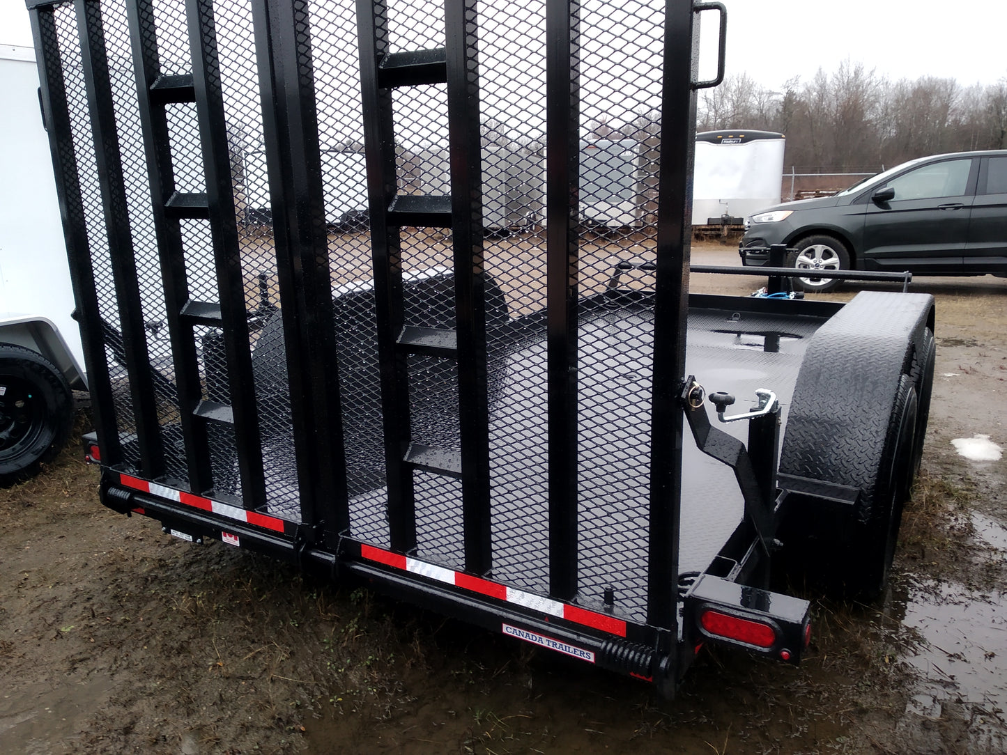 2023 CANADA TRAILERS SL714-14K Scissor Lift Trailer 7x14 ft 14000 lbs GVWR #57270