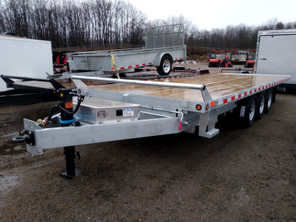 2024 CANADA TRAILERS ETL824-21KTR Electric Tilt Load Trailer 8x24 ft 21,000 lbs GVWR #58145