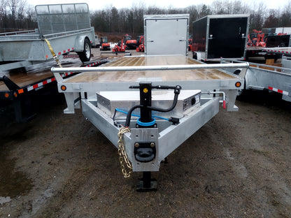 2024 CANADA TRAILERS ETL824-21KTR Electric Tilt Load Trailer 8x24 ft 21,000 lbs GVWR #58145