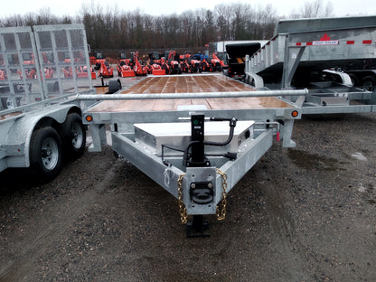 2023 CANADA TRAILERS ETL824-21KTR Electric Tilt Trailer 8x24ft 21000 lbs GVWR #57272