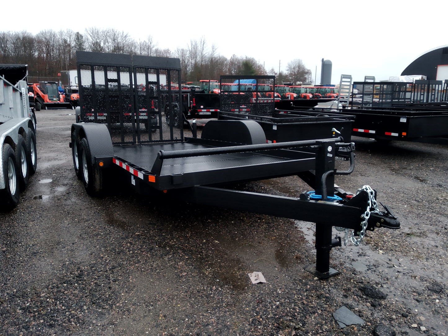 2024 CANADA TRAILERS SL714-14K Scissor Lift Trailer 7x14 ft 14,000 lbs GVWR #57890