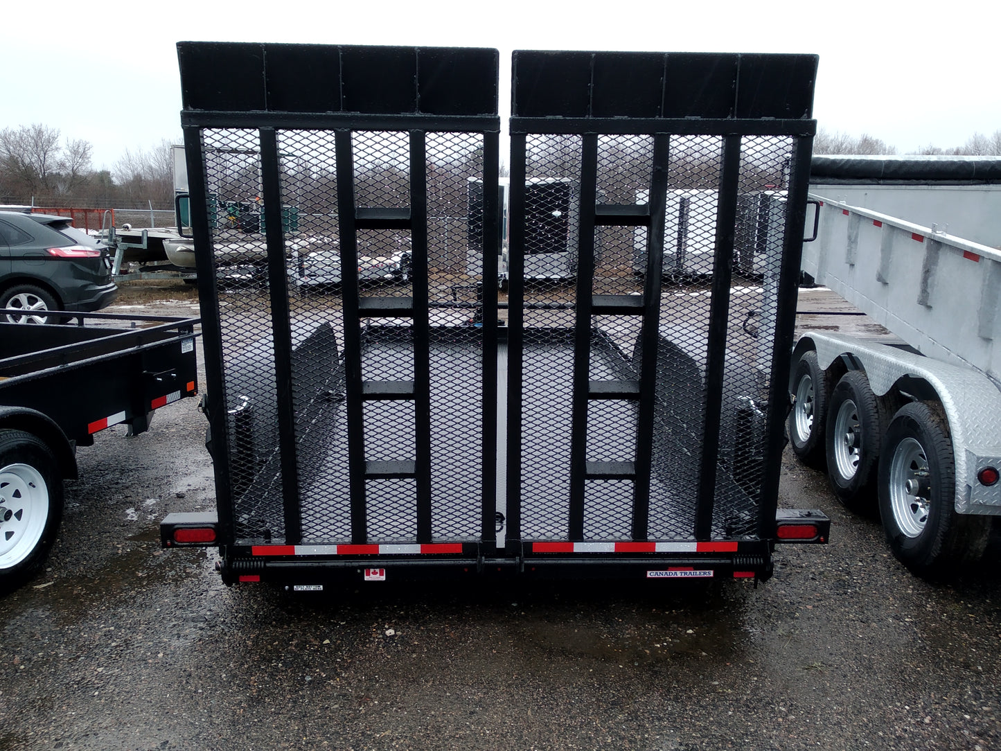 2024 CANADA TRAILERS SL714-14K Scissor Lift Trailer 7x14 ft 14,000 lbs GVWR #57890