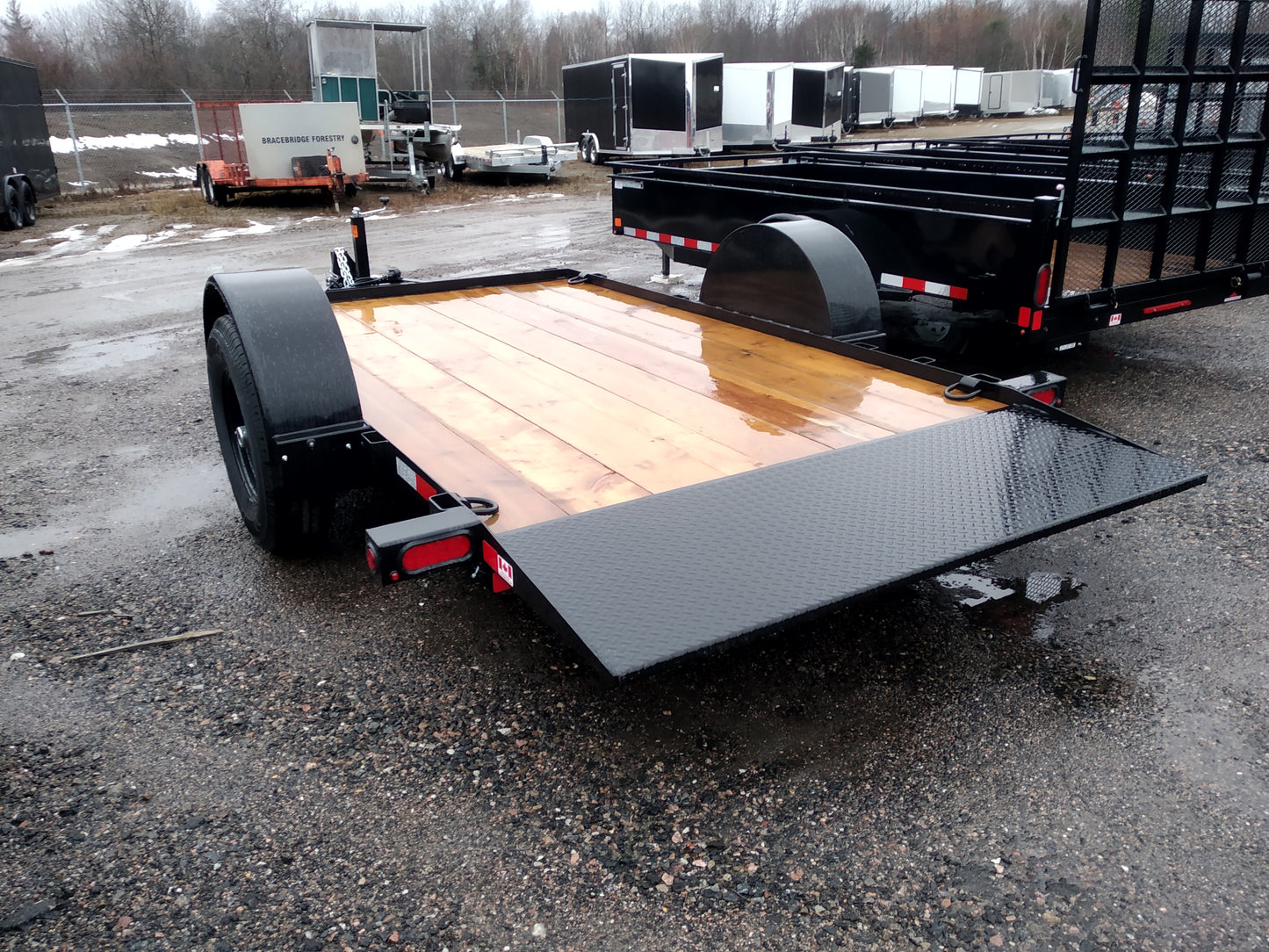 2023 CANADA TRAILERS TL612-7K Tilt Trailer 6x12ft 7000 lbs GVWR #57162