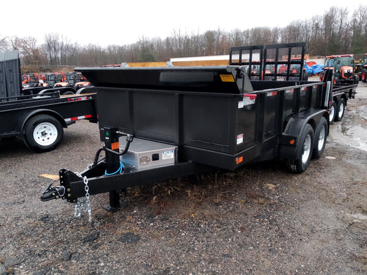 2024 CANADA TRAILERS DT8312-10K Dump Trailer with Ramp Kit 7x12 ft 10,000 lbs GVWR #57892