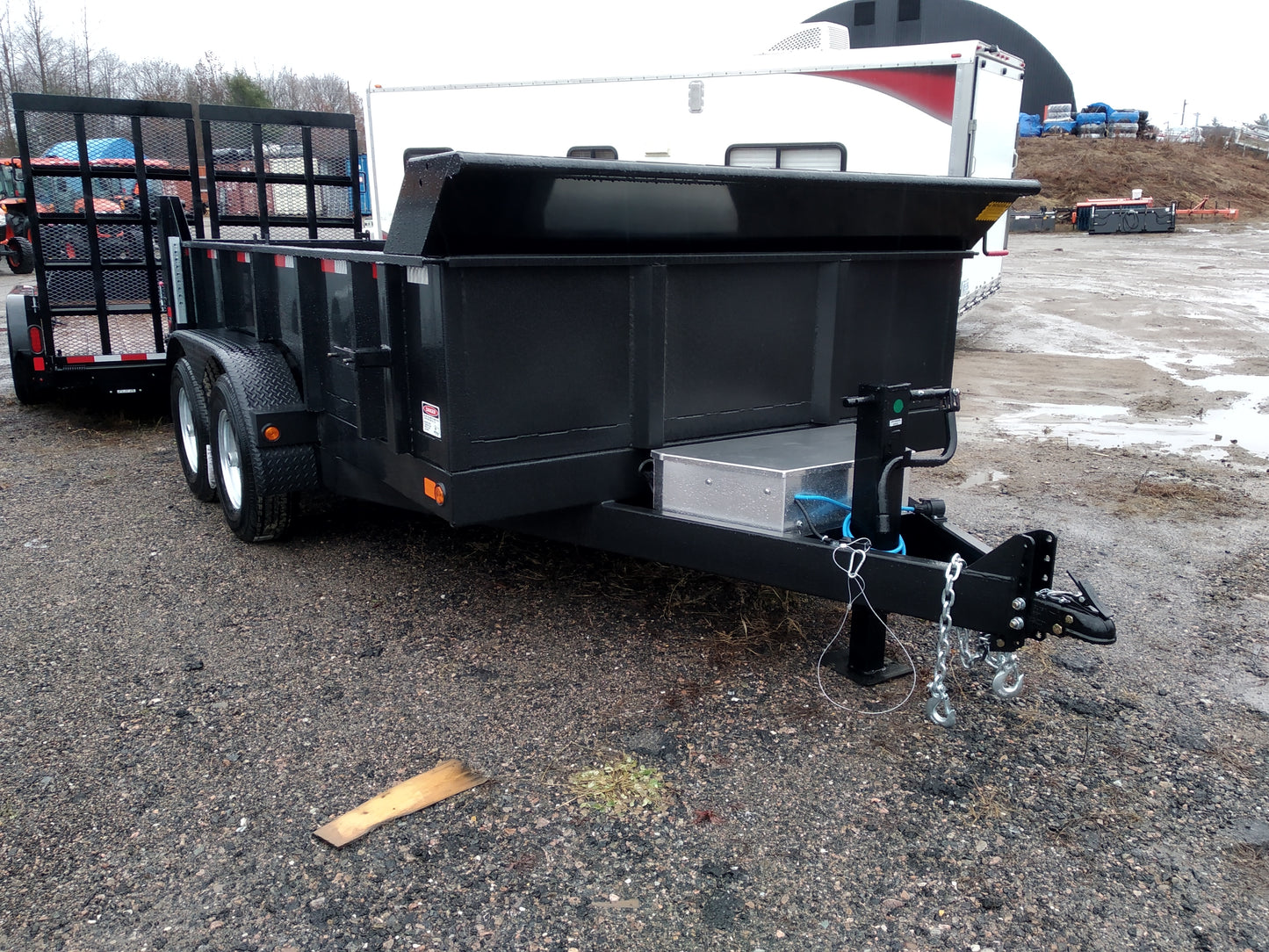 2024 CANADA TRAILERS DT8312-10K Dump Trailer with Ramp Kit 7x12 ft 10,000 lbs GVWR #57892