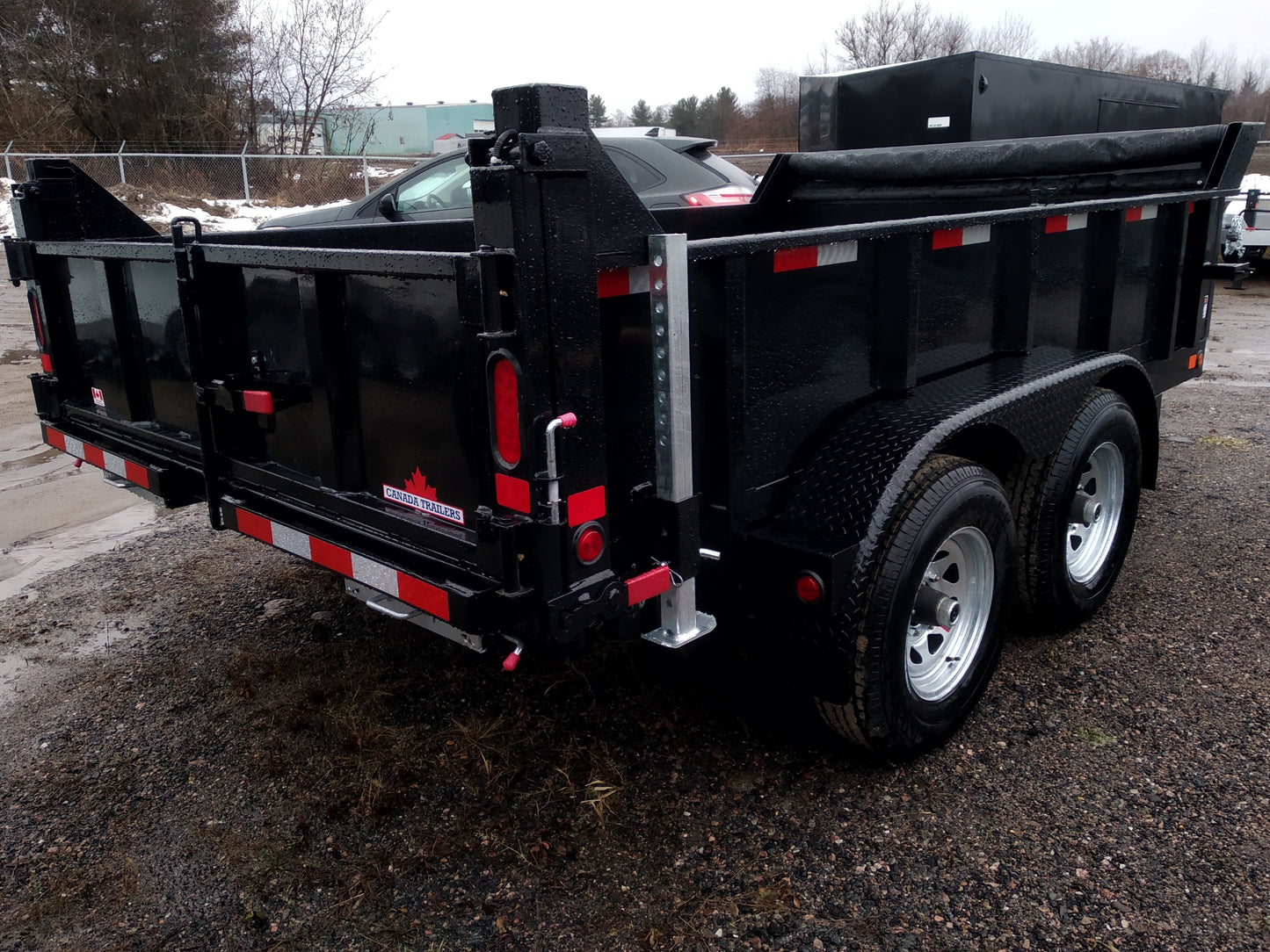 2024 CANADA TRAILERS DT8312-10K Dump Trailer with Ramp Kit 7x12 ft 10,000 lbs GVWR #57892