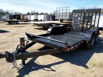 2024 CANADA TRAILERS SL714-14K Scissor Lift Tandem Axle 7x14 ft 14000 lbs GVWR #59074