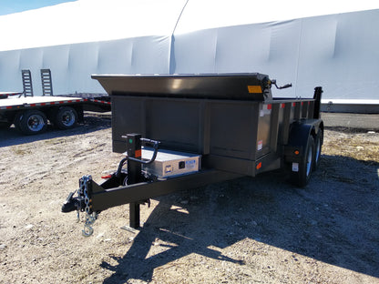 2024 CANADA TRAILERS DT6.512-14K Ramp Kit Dump Trailer 6.5x12 ft 14,000 lbs GVWR #58933